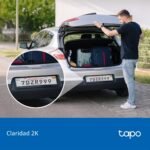 Tapo C411 Kit TP-Link Cámara de Seguridad Solar Inalámbrica 2K/3MP con Visión Nocturna a Color, Detección Inteligente de Personas