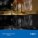 Tapo C411 Kit TP-Link Cámara de Seguridad Solar Inalámbrica 2K/3MP con Visión Nocturna a Color, Detección Inteligente de Personas