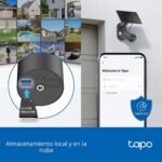 Tapo C411 Kit TP-Link Cámara de Seguridad Solar Inalámbrica 2K/3MP con Visión Nocturna a Color, Detección Inteligente de Personas