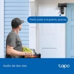 Tapo C411 Kit TP-Link Cámara de Seguridad Solar Inalámbrica 2K/3MP con Visión Nocturna a Color, Detección Inteligente de Personas