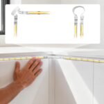 Tira LED COB 2 m, Retroiluminación TV USB 5V con Atenuador y Función Memoria, Tira LED Regulable sin Puntos para TV Bias, Muebles y Ambiente, 6500K
