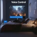 Interruptor de Pared Inteligente WiFi, 1 Gang 1 Way 86 x 86 mm, Interruptor de Luz WiFi Compatible con Alexa y Google Home (Tuya App/Smart Life), Blanco