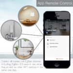 MOES Zigbee Wireless Gateway HUB, Zigbee Bridge, con función de malla, Compatible con la aplicación Smart Life/Tuya, protocolo dual, WiFi y Zigbee