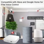 MOES Zigbee Wireless Gateway HUB, Zigbee Bridge, con función de malla, Compatible con la aplicación Smart Life/Tuya, protocolo dual, WiFi y Zigbee