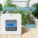 Landrip Sistema de riego DIY, kit de dispositivos de riego automático para vacaciones con manguera de 33 pies para flores, terraza, jardín o plantas en macetas