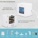 Landrip Sistema de riego DIY, kit de dispositivos de riego automático para vacaciones con manguera de 33 pies para flores, terraza, jardín o plantas en macetas