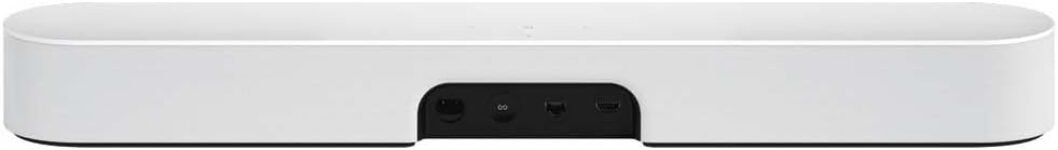 Sonos Beam Soundbar con Alexa incorporado – Barra de sonido inteligente para TV y música, altavoz compatible con AirPlay, blanco