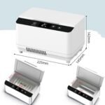 Mini refrigerador de insulina portátil USB – Bolsa de viaje de gran capacidad de doble capa para enfriar medicamentos