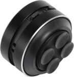 Yunseity Altavoz Bluetooth, Altavoz de conducción ósea, Altavoz de Ducha estéreo Bluetooth, Resistente al Agua, Compatible con Radio FM, para Viajes, Camping, Ducha (Negro)