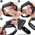 Kounga FitPro Tonic, rastreador de actividad inteligente con monitor de sueño, podómetro, contador de calorías, pantalla a color