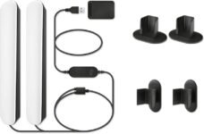 Barras de luz degradada WiZ – RGBIC – Ubicación versátil – Configuración sencilla, se conecta a Wi-Fi – Control por aplicación/voz, funciona con Google Home, Alexa y HomeKit.