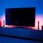 Barras de luz degradada WiZ – RGBIC – Ubicación versátil – Configuración sencilla, se conecta a Wi-Fi – Control por aplicación/voz, funciona con Google Home, Alexa y HomeKit.