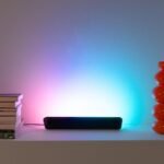 Barras de luz degradada WiZ – RGBIC – Ubicación versátil – Configuración sencilla, se conecta a Wi-Fi – Control por aplicación/voz, funciona con Google Home, Alexa y HomeKit.
