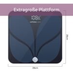 TVÖ, báscula inteligente de grasa corporal, IMC, masa muscular y ósea, porcentaje de agua, modo bebé, etc., báscula digital para personas, aplicación Bluetooth para iOS y Android