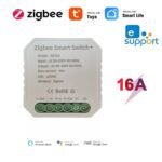 Módulo de conmutación de relé Zigbee 3.0, Mini 1 engranaje, 1/2 vías, interruptor de luz inteligente, funciona con Ewelink Tuya ZigBee Hub, SmartThings, Alexa, Google Home
