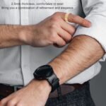 Vikye Health Tracker con anillo inteligente, anillos de salud portátiles con seguimiento del sueño, anillos de seguimiento de actividad física para mujeres y hombres, con (dorado)