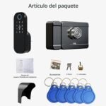 Cerradura inteligente resistente a la lluvia Wolf Guard TT01