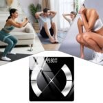 Analizador de grasa corporal Smart Balance | Báscula inteligente USB de precisión, para viajes en casa y fitness