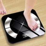 Analizador de grasa corporal Smart Balance | Báscula inteligente USB de precisión, para viajes en casa y fitness