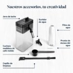 De’Longhi Perfetto Primadonna Soul ECAM612.55.SB Cafetera Superautomática para Café y Capuchino con Sistema de Leche LatteCreme, Tecnología Bean to Cup, 18 Bebidas, Control por App