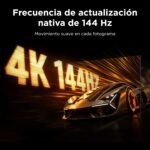 TCL 55C8L TV 55 Pulgadas SQD-Mini LED 4K Smart TV, HDR 3000 nits, 1008 Local Dimming, 144Hz Motion Clarity Pro, Bang & Olufsen, Dolby Vision IQ & Atmos, Game Master, Google TV, Apple AirPlay 2