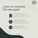 EVI Herrajes | Tope de puerta para colocación en pared | Ø45x17mm | Acero inoxidable lacado blanco | Goma blanca y negra incluida | Instalación con adhesivo o tornillos | Mod. I-260/45