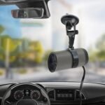 Generic Calentador Portátil para Automóvil con Mini Calentador Giratorio de 180 °, Descongelador de Calentamiento Rápido, Perfecto para Suministros para Automóviles