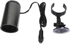 Generic Calentador Portátil para Automóvil con Mini Calentador Giratorio de 180 °, Descongelador de Calentamiento Rápido, Perfecto para Suministros para Automóviles