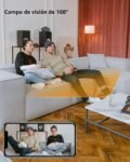 Imou Cámara de Vigilancia WiFi Interior 2K (3MP) con Detección de Movimiento Humano, Cámara IP WiFi, Visión Nocturna, Óptima para Monitorear Bebés y Mascotas Perros, Compatible con Alexa