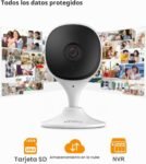 Imou Cámara de Vigilancia WiFi Interior 2K (3MP) con Detección de Movimiento Humano, Cámara IP WiFi, Visión Nocturna, Óptima para Monitorear Bebés y Mascotas Perros, Compatible con Alexa