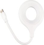 Dioche Control por Voz Luz Nocturna Inteligente USB Controlada por Voz con Brillo LED Ajustable, Adecuada para Dormitorios, Salas de Estar y campamentos.