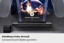 Samsung HW-Q810GH / Q800H Q-Series 5.1.2 Canal Surround Soundbar para TV, Subwoofer Inalámbrico Dual de 6,5 pulgadas, Dolby Atmos, Q-Symphony, Game Mode Pro para sonido de juegos 3D, Alexa
