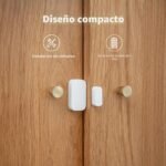 Sensor de puerta y ventana Aqara T1, requiere AQARA HUB, compatible con Apple Home, Alexa e IFTTT