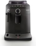 Gaggia HD8749/01 Naviglio Black, Cafetera Automática, para Espresso y Capuchino, Café en Grano, 15 bares, 1850W, Negra, 100% Made in Italy