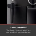 Gaggia HD8749/01 Naviglio Black, Cafetera Automática, para Espresso y Capuchino, Café en Grano, 15 bares, 1850W, Negra, 100% Made in Italy