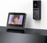 Timbre con video inalámbrico No necesita WiFi Pantalla de audio bidireccional Cámara habilitada Videoportero 1080P Diseño impermeable para uso en exteriores, suscripción