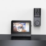 Timbre con video inalámbrico No necesita WiFi Pantalla de audio bidireccional Cámara habilitada Videoportero 1080P Diseño impermeable para uso en exteriores, suscripción