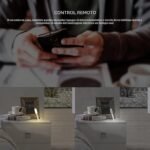 Cyrank WiFi IR RF Control Remoto, Control Remoto Inteligente Universal, Control de Hogar Inteligente, Asistente de Hogar para STB, TV, Aire Acondicionado, Ventilador, DVD
