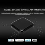 Cyrank WiFi IR RF Control Remoto, Control Remoto Inteligente Universal, Control de Hogar Inteligente, Asistente de Hogar para STB, TV, Aire Acondicionado, Ventilador, DVD