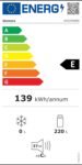 Siemens KI51FADE0 iQ700 Frigorífico Integrado E 139 kWh/año 220 L HyperFresh Premium 0° Iluminación LED Bisagras planas