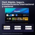 Hisense 65E7Q Pro – QLED Smart TV, Gaming TV, Modo Pro Gaming 144Hz, AMD Freesync Premium Pro, Dolby Vision IQ + Dolby Atmos, Hi-Concerto, Procesador Hi-View Engine
