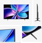 Hisense 65E7Q Pro – QLED Smart TV, Gaming TV, Modo Pro Gaming 144Hz, AMD Freesync Premium Pro, Dolby Vision IQ + Dolby Atmos, Hi-Concerto, Procesador Hi-View Engine