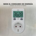 Contador de energía enchufable ELRO EM1000 | Conocimiento del consumo y costes energéticos | hasta 3600W