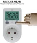 Contador de energía enchufable ELRO EM1000 | Conocimiento del consumo y costes energéticos | hasta 3600W