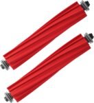 2 piezas accesorios para aspiradoras cepillos principales de doble rodillo de goma para Roborock S7, S7 Maxv, S7 Maxv Ultra, S7 Max Ultra, S7 Pro Ultra, cepillos de rodillos para robot aspirador