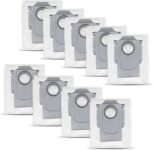 9 Bolsas para Aspiradoras Compatibles con Roborock Qrevo Series (Pro, MaxV, S, Slim, Master, Plus, Curv, Edge, S5V), Saros 10 / 10R / Z70 / 20, QV 35A / 35S, S8 MaxV Ultra