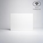 ADAX NEO Compact – Convector de pared con termostato Wifi – 1000 W | Ahorro de energía | Calefacción eficiente y segura | Radiador Eléctrico Moderno y Elegante | 420 mm Alto | IP24C | Blanco