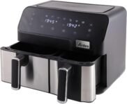 ARDES – ARFRYA03D ELDORADA DUAL Freidora de Aire – Freidora de Aire con Doble Cesta Capacidad 9 Litros – Freidora Digital Multifuncional con Pantalla Táctil