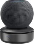 Base de batería compatible con HomePod Mini- PlusAcc Batería externa de 10000 mAh con 10 horas de duración de la batería portátil recargable inalámbrica (negro)