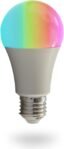 Bombilla LED inteligente WiFi + Bluetooth, A60 E27 9W, RGB+2700K-6500K, aplicación y control por voz